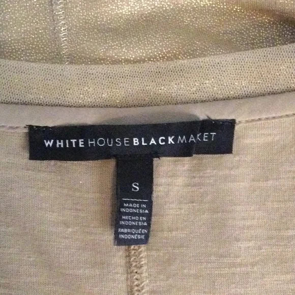WHITEHOUSE/BLACKMARKET……SHORT SLEEVE DRESS SHIRT - Picture 4 of 4